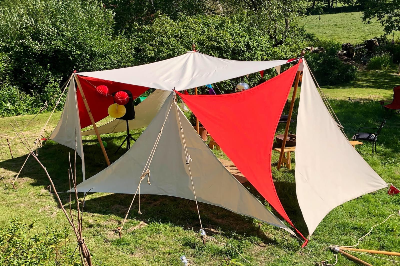 Marquee Hire Shade Sails Range Shade Sails